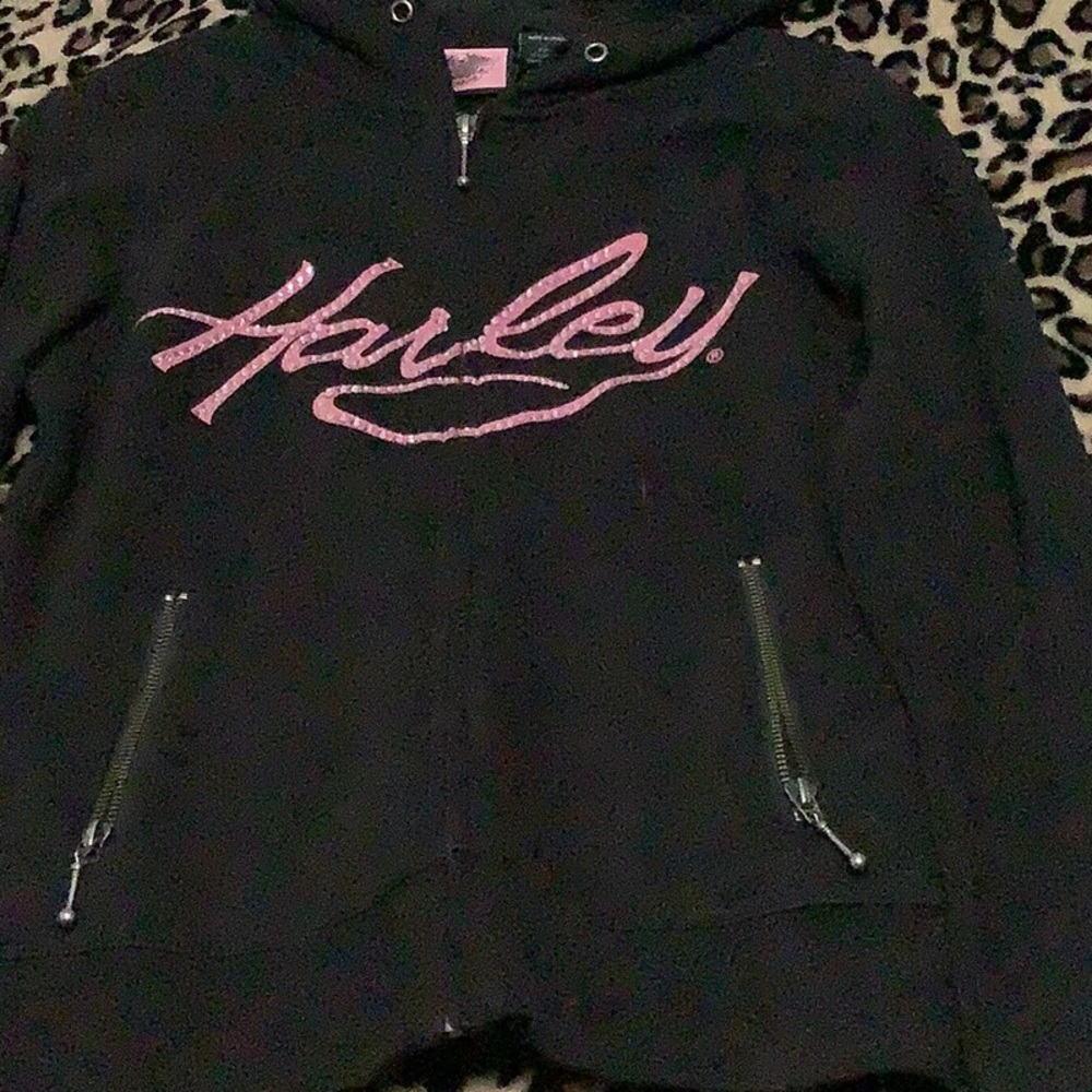 Harley Davidson bling sweatshirt